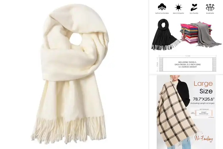Detailed view of Best Warm Scarves: 10 Cozy & Stylish Picks for Chilly Days