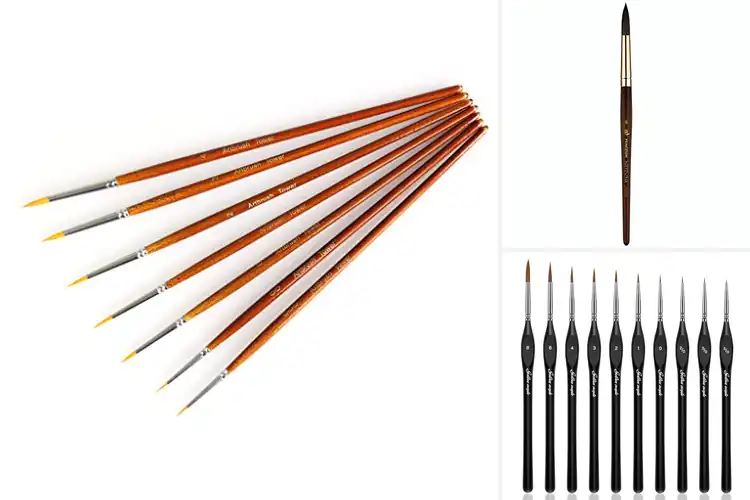 Detailed view of Best Watercolor Brush For Details