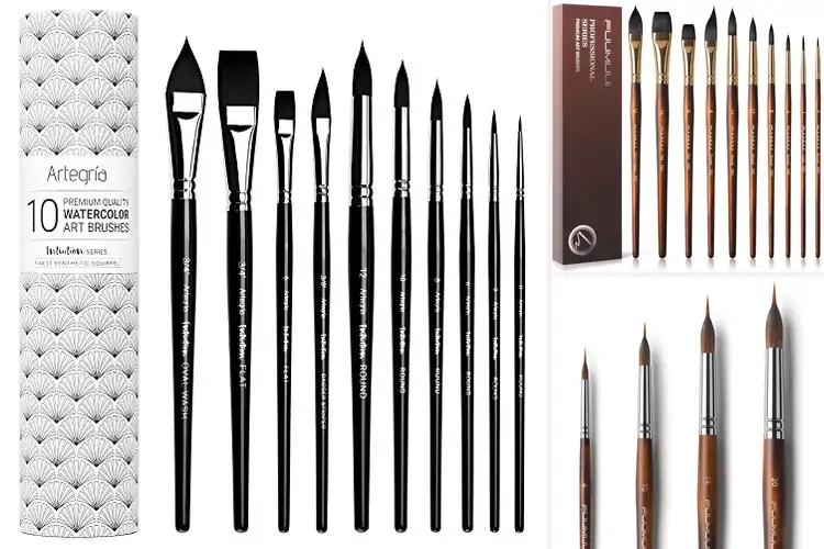 Detailed view of Best Watercolor Brushes For Professionals