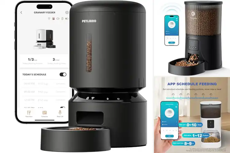 Detailed view of Best WiFi Cat Feeders