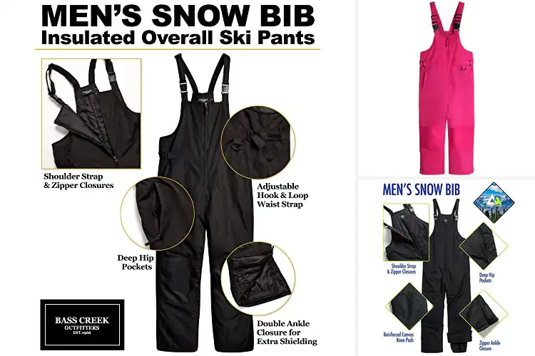Detailed view of Best Winter Bib Pants